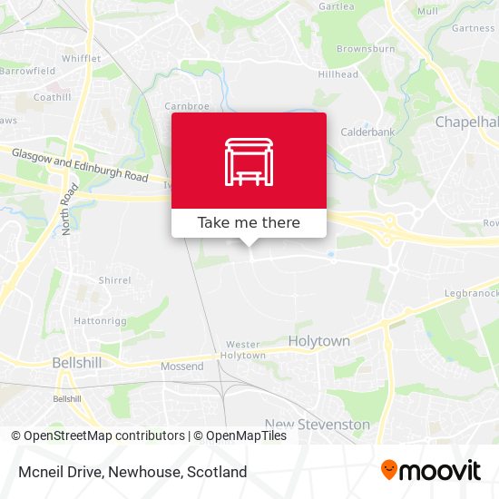 Mcneil Drive, Newhouse map