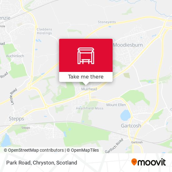 Park Road, Chryston map