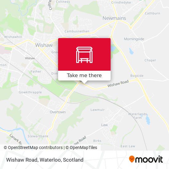 Wishaw Road, Waterloo map