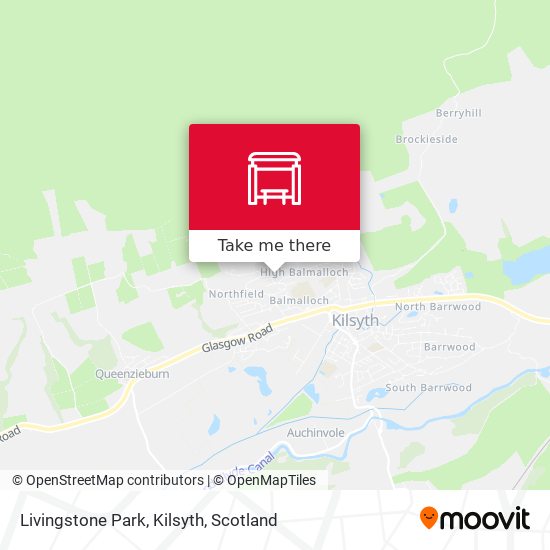 Livingstone Park, Kilsyth map