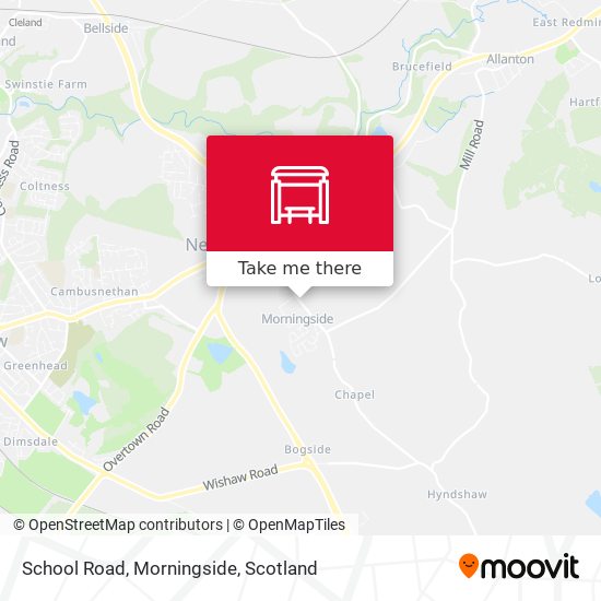 School Road, Morningside map