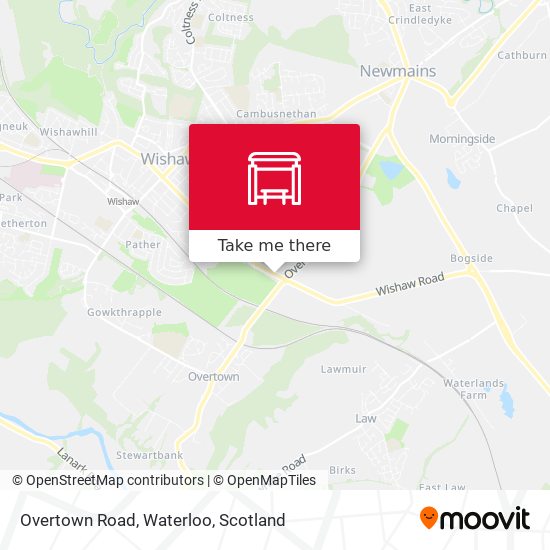 Overtown Road, Waterloo map