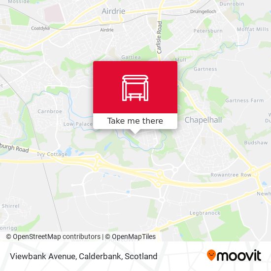 Viewbank Avenue, Calderbank map