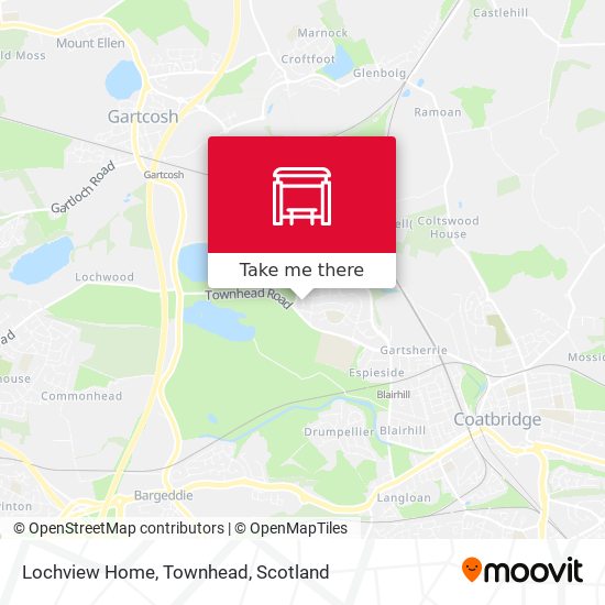 Lochview Home, Townhead map