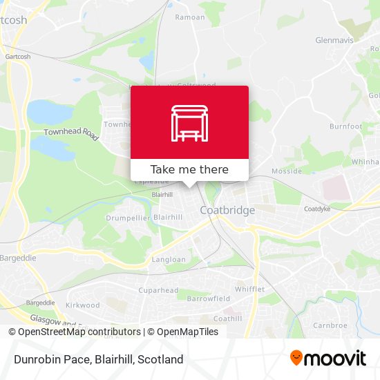 Dunrobin Pace, Blairhill map