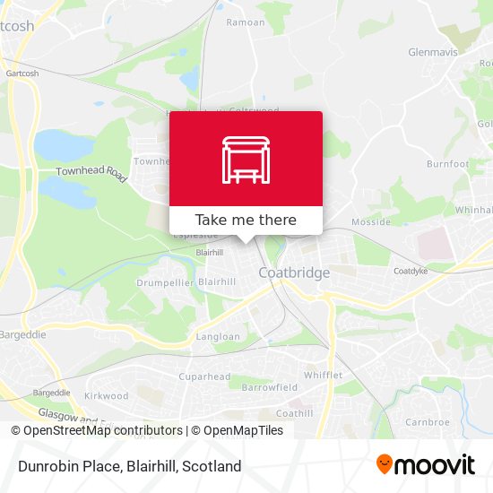 Dunrobin Place, Blairhill map
