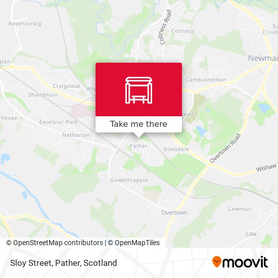 Sloy Street, Pather map