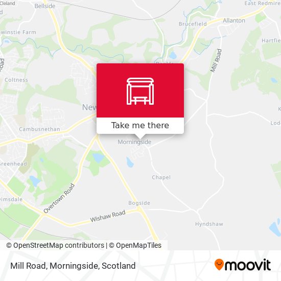 Mill Road, Morningside map
