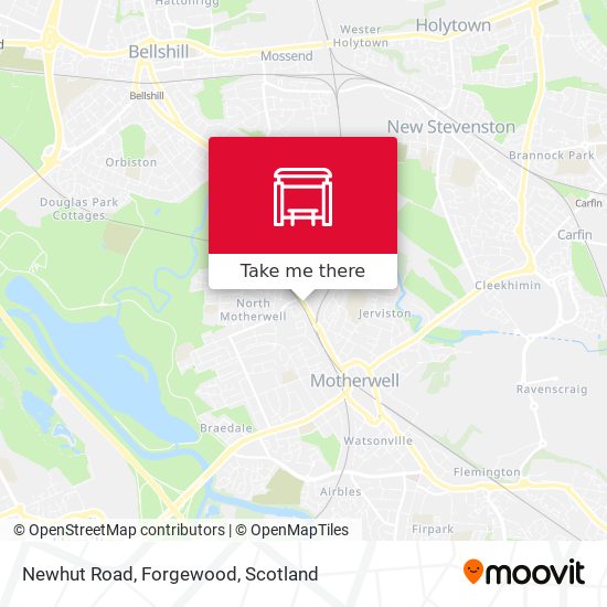 Newhut Road, Forgewood map
