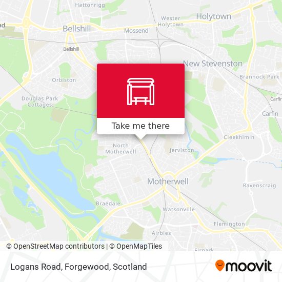 Logans Road, Forgewood map