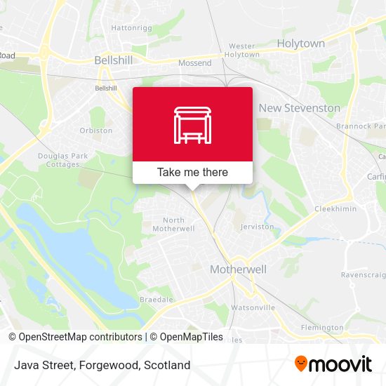 Java Street, Forgewood map