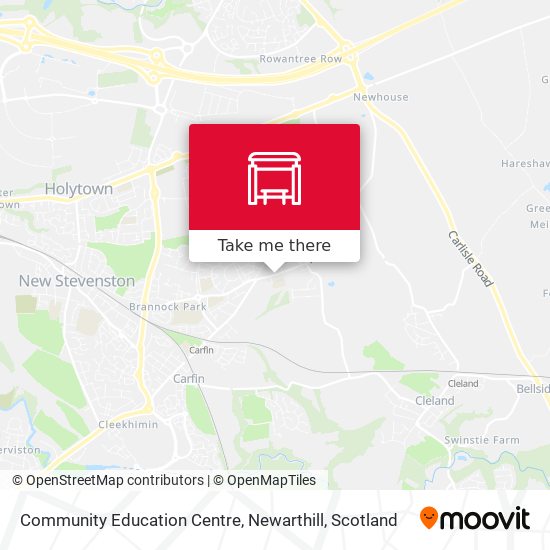 Community Education Centre, Newarthill map