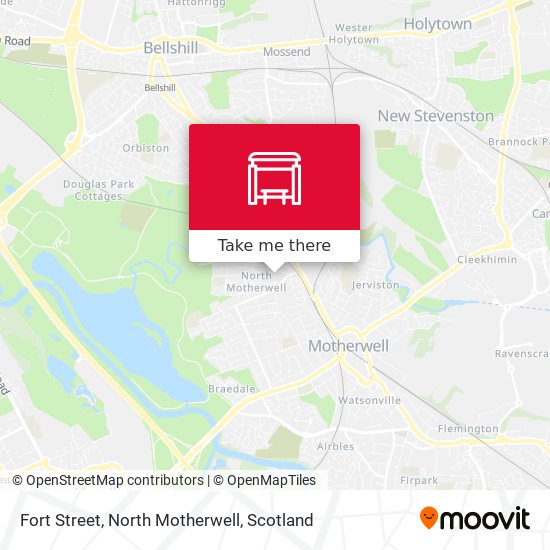 Fort Street, North Motherwell map