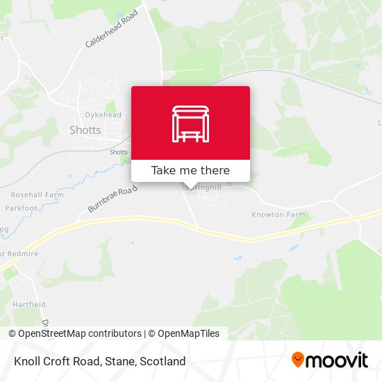 Knoll Croft Road, Stane map