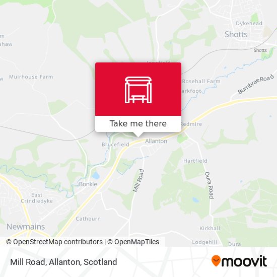 Mill Road, Allanton map