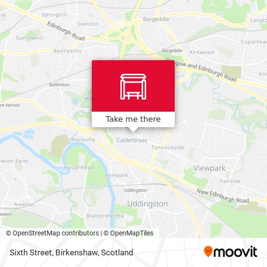 Sixth Street, Birkenshaw map
