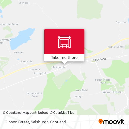 Gibson Street, Salsburgh map
