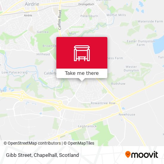 Gibb Street, Chapelhall map