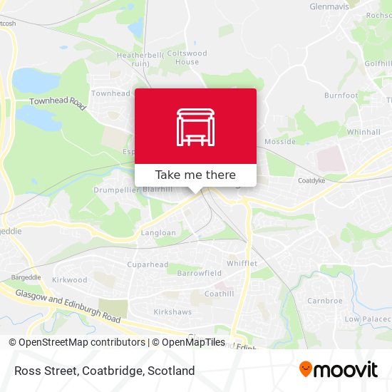 Ross Street, Coatbridge map