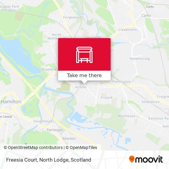Freesia Court, North Lodge map