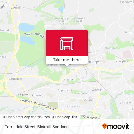 Torrisdale Street, Blairhill map