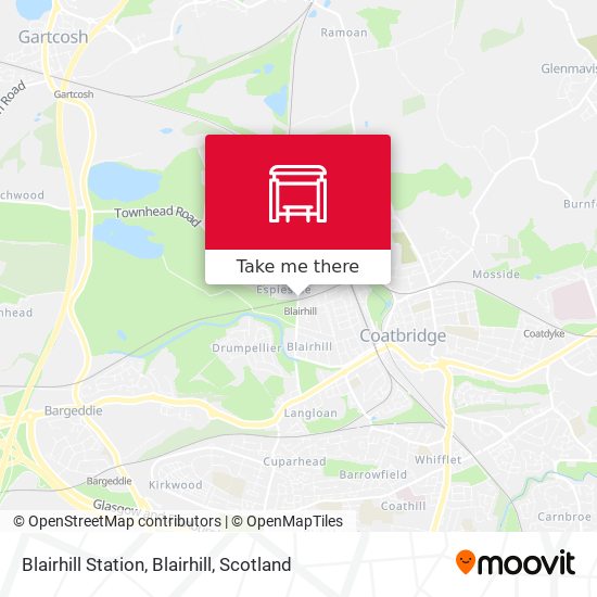 Blairhill Station, Blairhill map