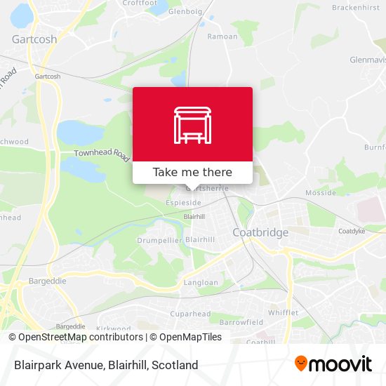 Blairpark Avenue, Blairhill map