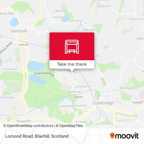 Lomond Road, Blairhill map