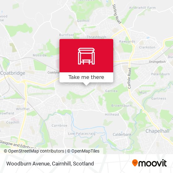 Woodburn Avenue, Cairnhill map