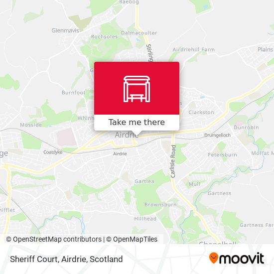 Sheriff Court, Airdrie map