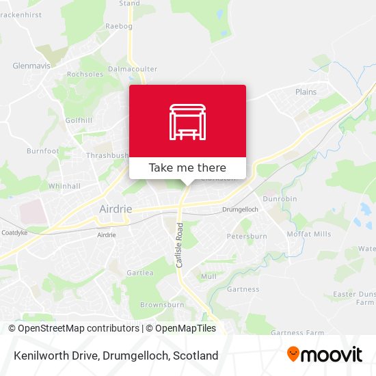 Kenilworth Drive, Drumgelloch map