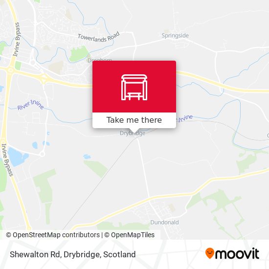 Shewalton Rd, Drybridge map