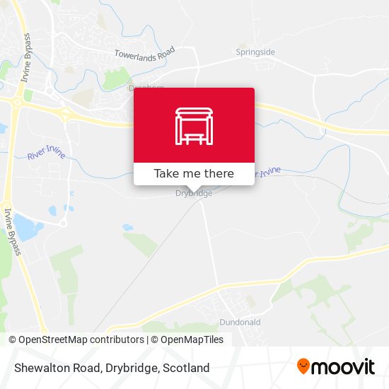 Shewalton Road, Drybridge map