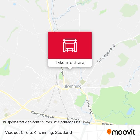 Viaduct Circle, Kilwinning map