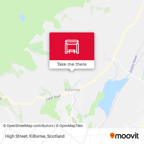 High Street, Kilbirnie map
