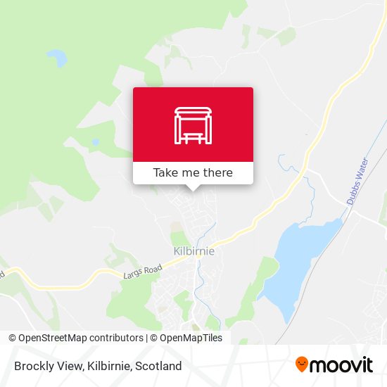 Brockly View, Kilbirnie map