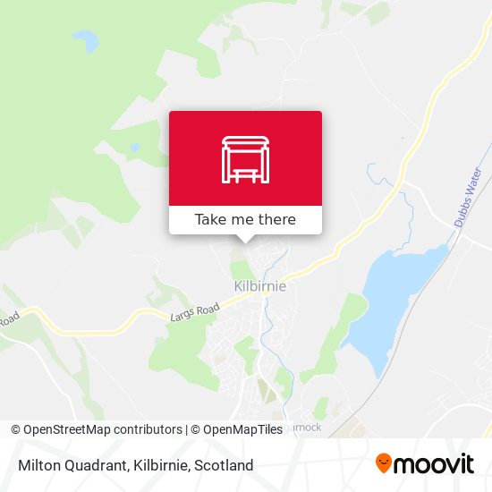 Milton Quadrant, Kilbirnie map