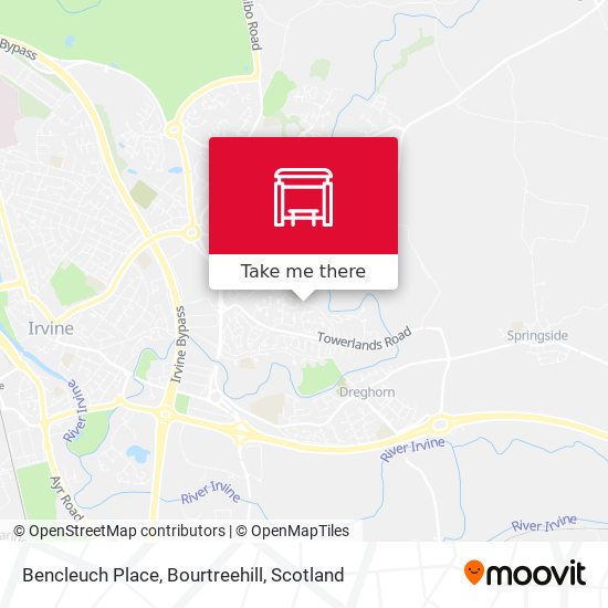 Bencleuch Place, Bourtreehill map