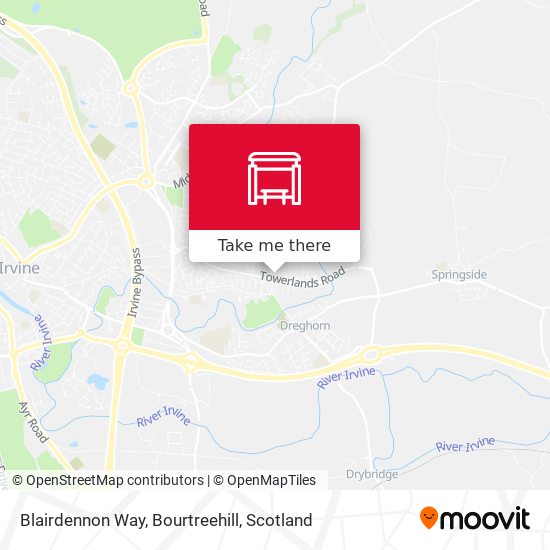Blairdennon Way, Bourtreehill map