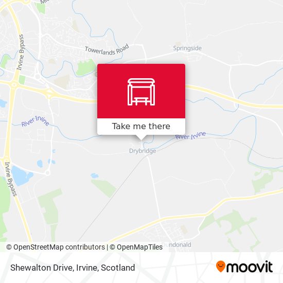 Shewalton Drive, Irvine map
