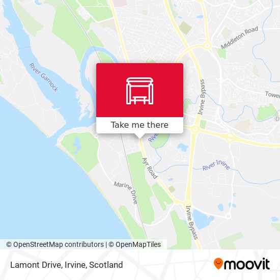 Lamont Drive, Irvine map