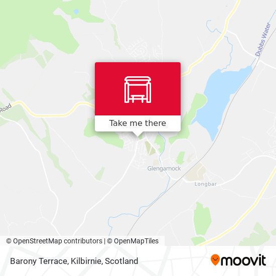 Barony Terrace, Kilbirnie map