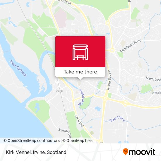 Kirk Vennel, Irvine map