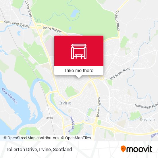 Tollerton Drive, Irvine map