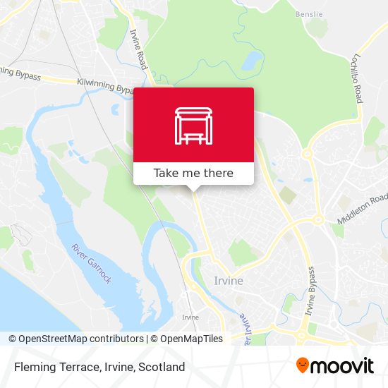 Fleming Terrace, Irvine map