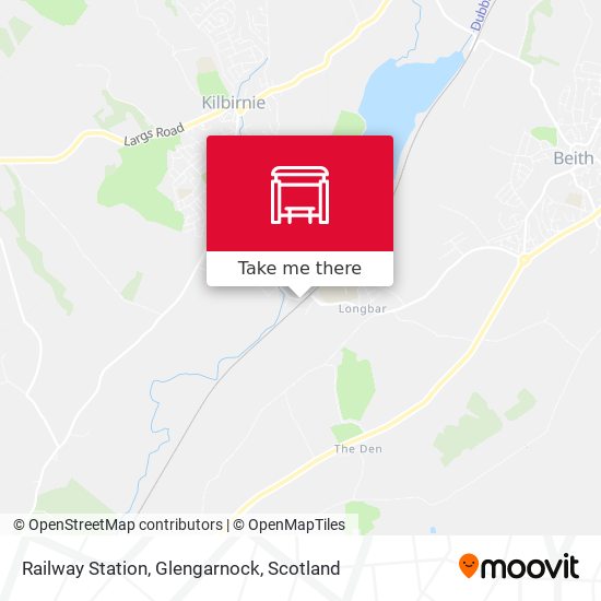 Railway Station, Glengarnock map