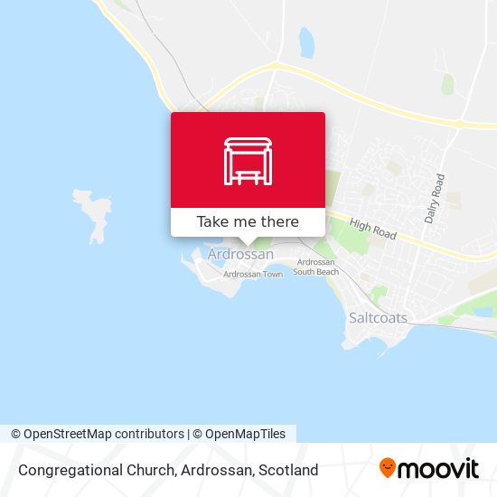 Congregational Church, Ardrossan map