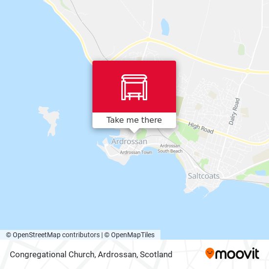 Congregational Church, Ardrossan map