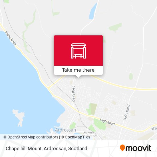 Chapelhill Mount, Ardrossan map