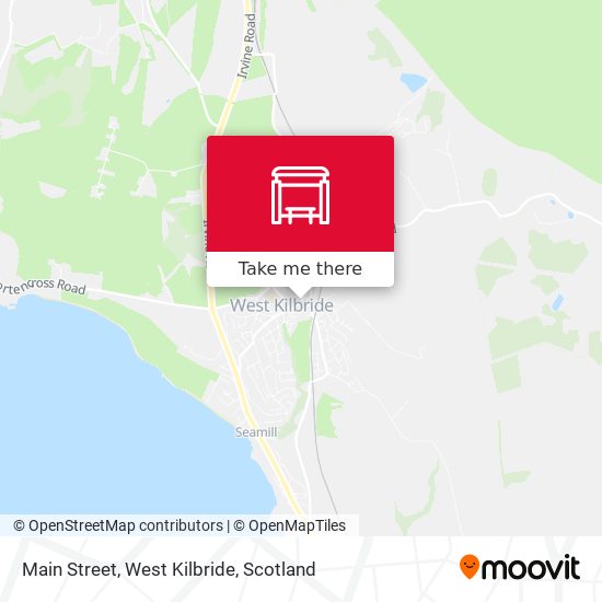 Main Street, West Kilbride map